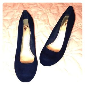 Midnight Blue Fioni Heel Size 8